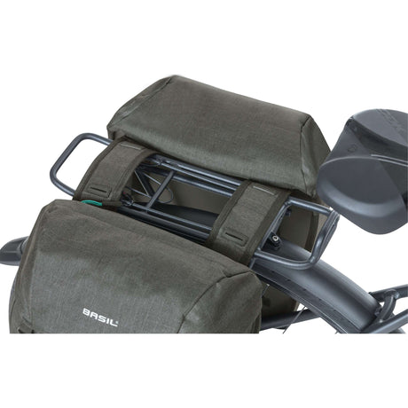 Basild Discovery365d Doppelfahrradsack Schwarzer Nahkampf