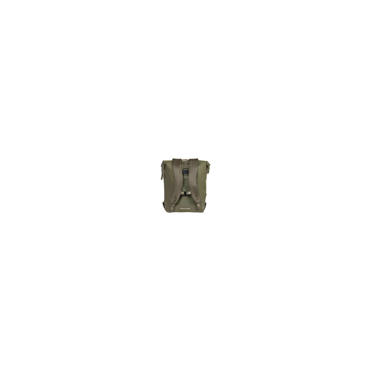 Basil Soho NordlichT Fahrrad Rucksack - Grün moderne Fahrradbeutel mit integrierter LED -Beleuchtung für Frauen und Männer #basil #fietsrugpak #GrosGroen