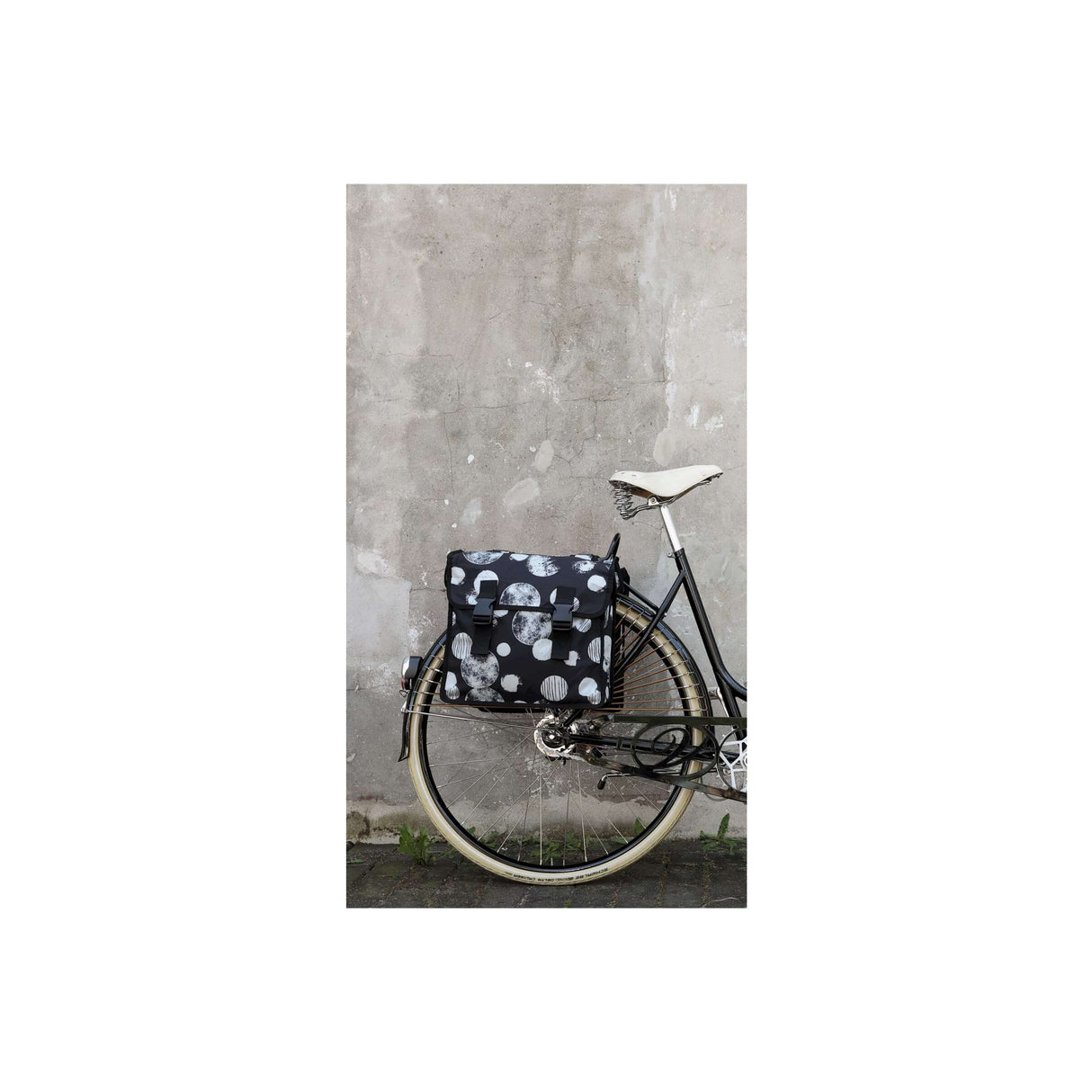 Basilikum Bag Mara XL Double | Kugel | Schwarz grau