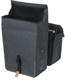 Basil Doppelte Fahrradtasche Urban Dry Mik 50 Liter – Anthrazit