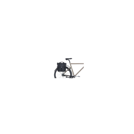 Basil Bag Go Single Schwarz 16l