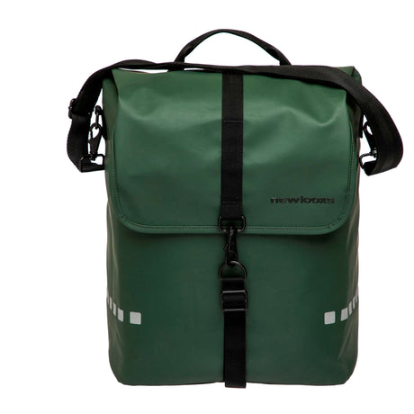 Odense Single Bicycle Bag - Wasser -Repellent - 17,5 l - Schwarzes Grün