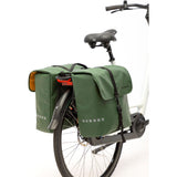 New New Odense Double Bicycle Bag Green