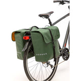 Nye Looxs Odense Double Bicycle Bag - Green - 39L