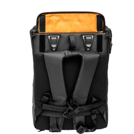 Odense -Rucksack - stabiler Rucksack für Fahrrad - schwarzes Grün