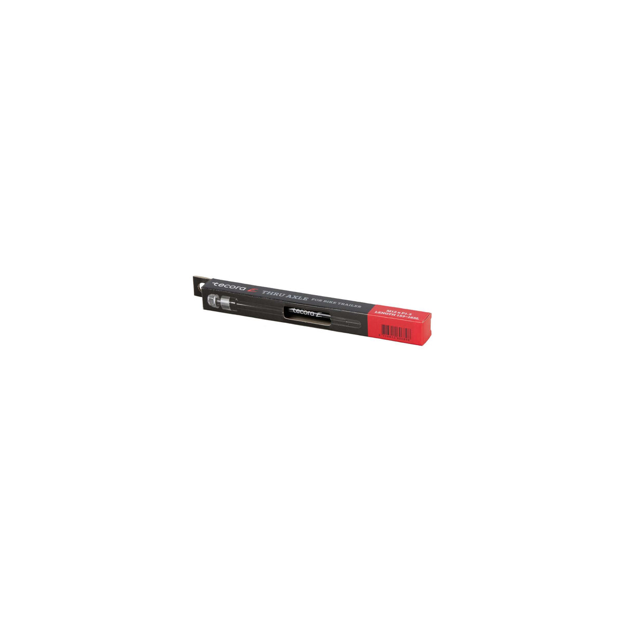 Tecora e Steckachsen-Fahrradanhänger M12 x P1,5 Länge 153~165 mm