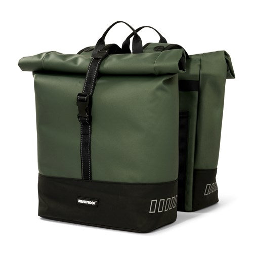 Urbanproof Tasche Double Roll Up Recycle 38l grün