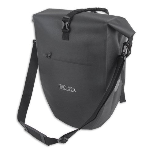 Lynx Fahrradtasche Single TPU 28L schwarz wasserdicht E-Bike Hayes