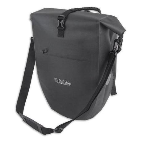 Lynx Fahrradtasche Single TPU 28L schwarz wasserdicht E-Bike Hayes