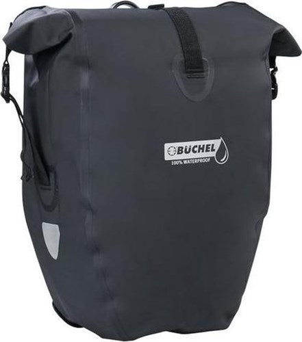 Bukel -Bag nur 100% 25,4 l wasserdichtes Schwarz
