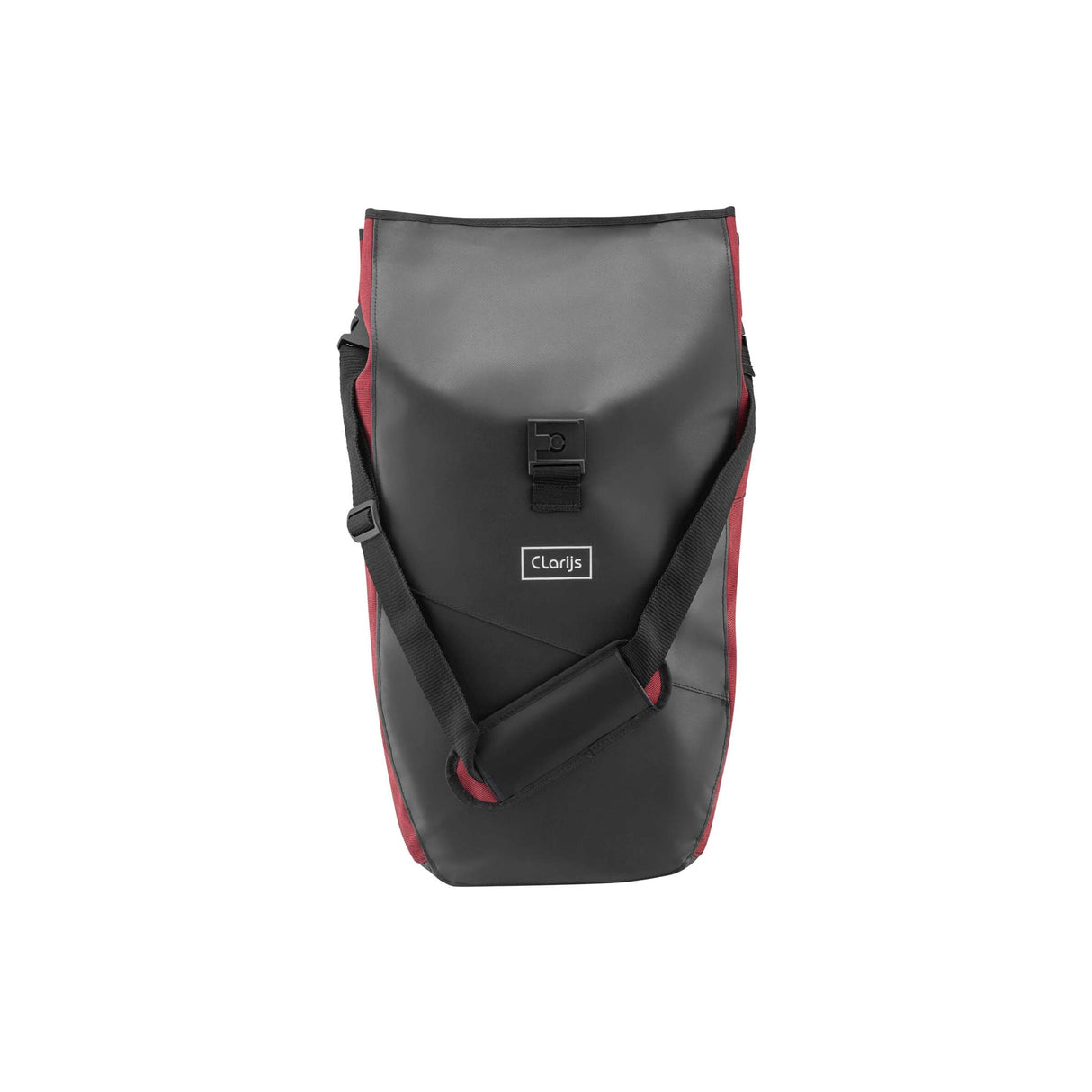 Clarijs Fahrradbeutel Solobag 24L Schwarzes Rood