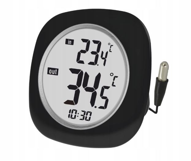 Externe elektronische thermometer w