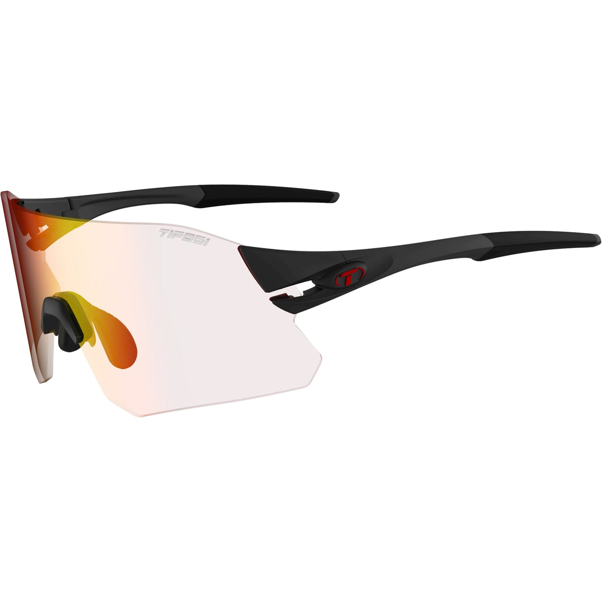 Tifosi Brille Rail Matte schwarzer Clarion Red Phototec (l xl)