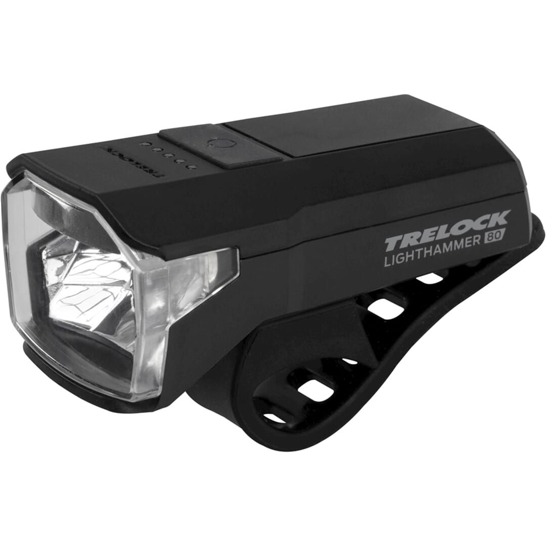 Trelock Headlight Lighthammer LS 480 USB 80 Lux