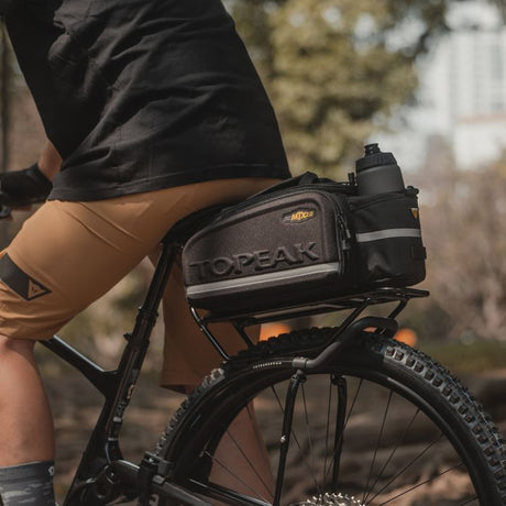 Topeak mtx-Serie – Fahrradtasche – erweiterbares Oberteil – Wasserflaschenhalter – wetterfest