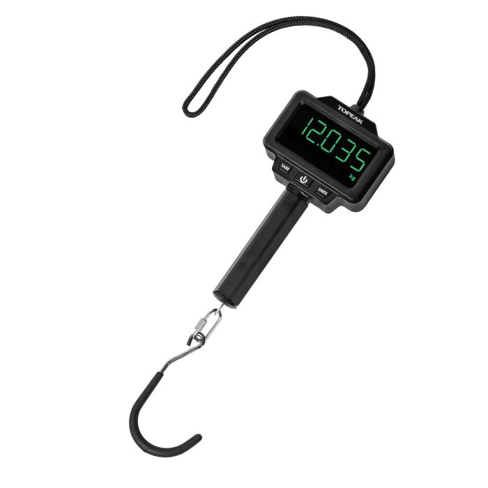 Das Team von Topeak Bike Scale stellt eine digitale Waage vor
