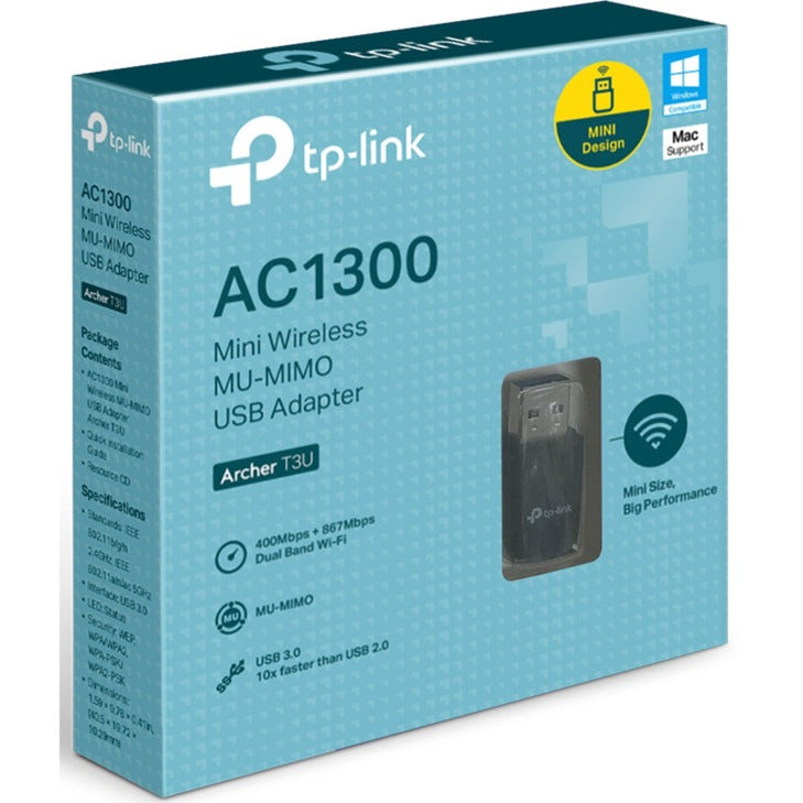 TP-Link Archer T3U AC1300 MINI MU-MIMO USB-ADAPT