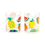 Sommerfrucht-Set mit 2 Trinkgläsern 250 ml