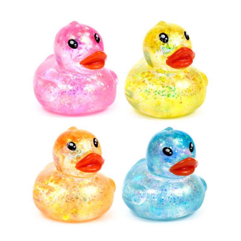 Maltose-Glitzer-Enten-Stress-Quetschspielzeug