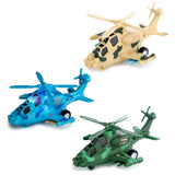 Reibungsblitzender Hubschrauber