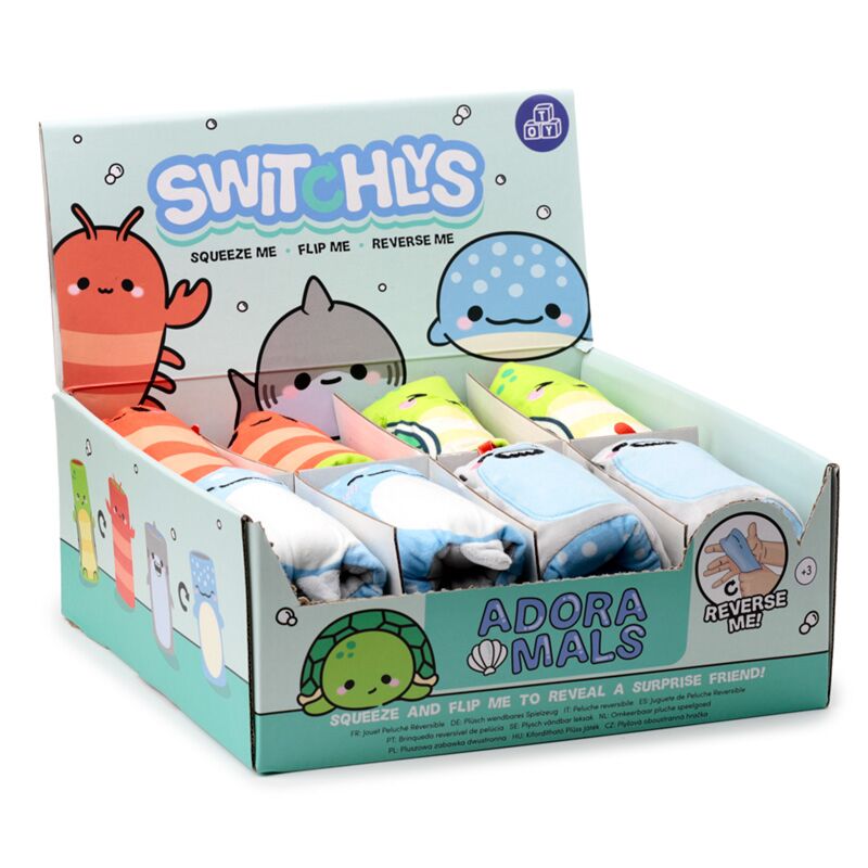 Switchlys Adoramals Hummer-Schildkrötenhai-Walhai-Spielzeug