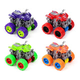 Quad-4x4-Stunt-Reibungs-Push-Pull-Action-Spielzeug