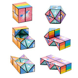 Einhorn-Magie-Puzzle-Würfelspielzeug