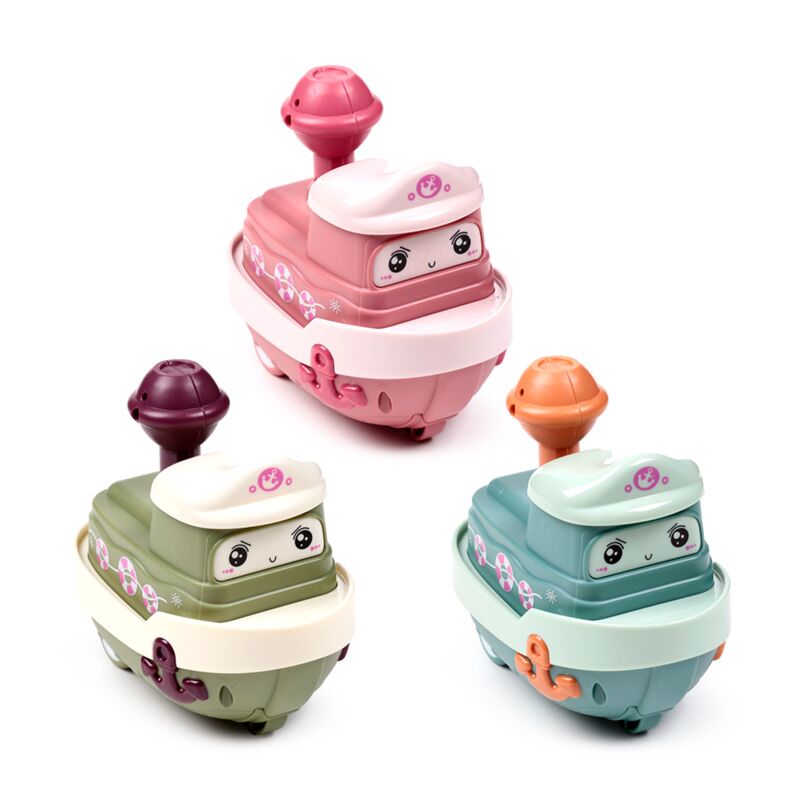 Schiffsreibungs-Push-Pull-Action-Spielzeug