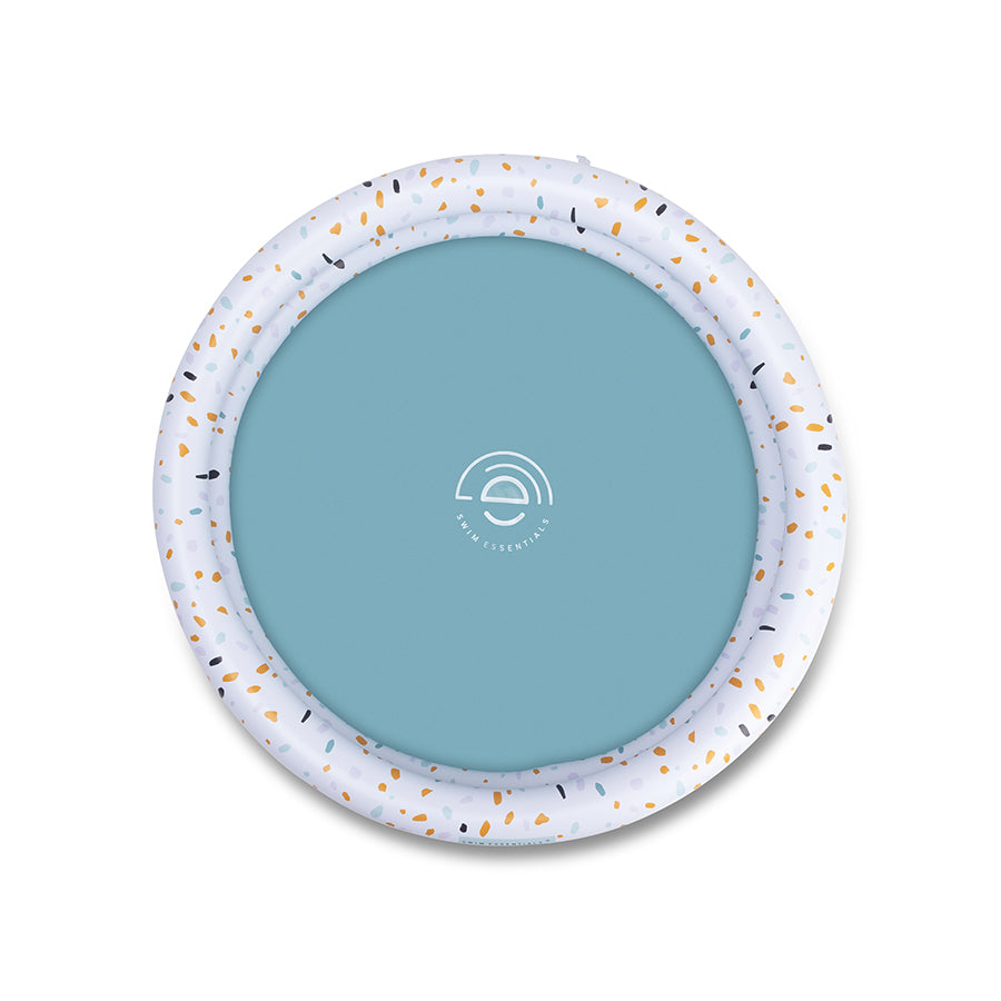 Terrazzo-Traum | weißes Babybecken ø 100 cm