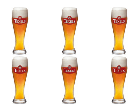 Texels e skuumkoppe glas (6x 30cl)