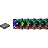 Thermaltake Thermaltake Riing plus 14 LED -RGB -Kühlerlüfter TT Premium (5 f