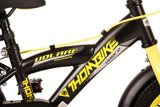 Volare Thombike Kinderbike - Jungen - 12 Zoll - Schwarzgelb - Zwei Handbremsen