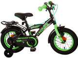 Volare Thombike Bike Children Bike Boys de 12 pulgadas Verdes Negro Dos manos frenos