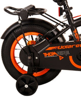 Volare Thombike Kinderbike - Jungen - 12 Zoll - Schwarzorange - Zwei Handbremsen
