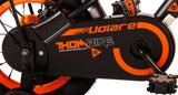 Volare Thombike Kinderbike - Jungen - 12 Zoll - Schwarzorange - Zwei Handbremsen