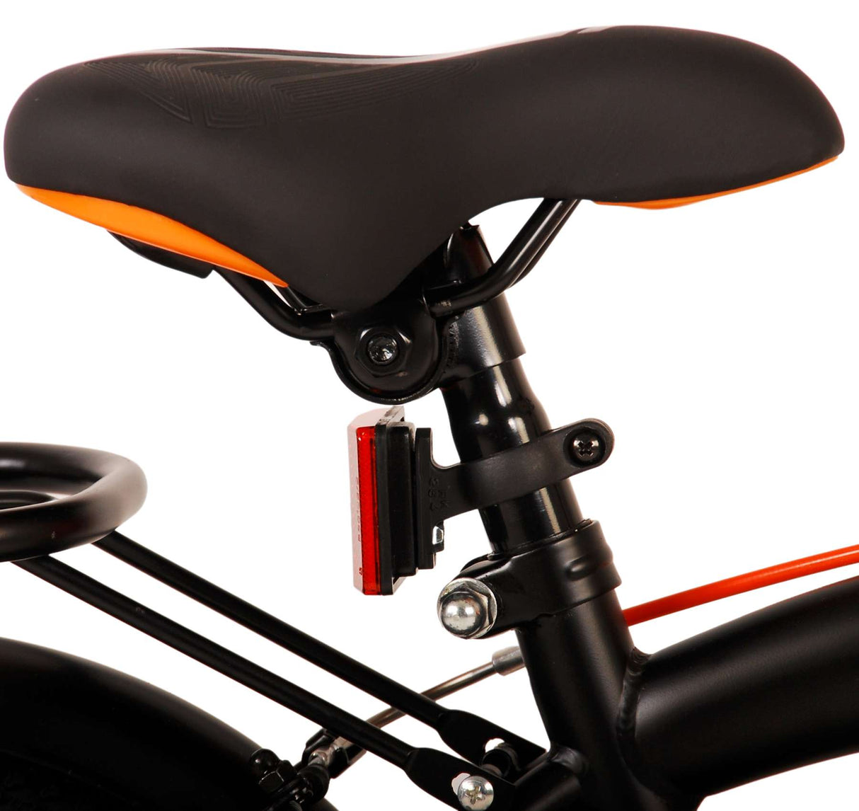Volare Thombike Kinderbike - Jungen - 12 Zoll - Schwarzorange - Zwei Handbremsen
