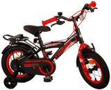 Volare Thombike Bike Children Bike Boys de 12 pulgadas Rojo Negro Dos frenos de manos