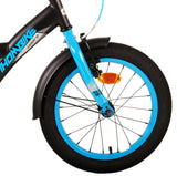 Volare thombike per bambini ragazzi blu da 16 pollici blu nero