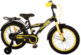 Volare Thombike Children's Bike Boys 16 inch Black Yellow Two Hand brakes