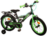 Volare Thombike Children's Bike - Drenge - 16 tommer - Black Green - To håndbremser