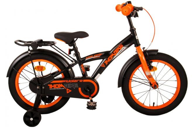 Volare Thombike Children's Bicycle - Boys - 16 pouces - Black Orange