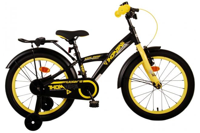 De Volore Thombike Kanner Bike Boys 18 Zoll schwaarz Giel