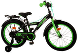 Volare Thombike Children's Bike Boys 18 Inch Black Green Two Hand Brakes