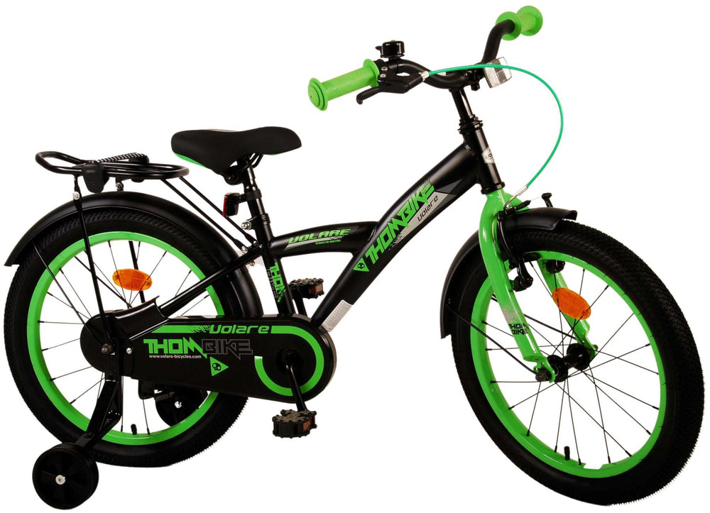 Volare Thombike Kinderbike Jungen 18 Zoll schwarzgrün