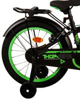 Volare Thombike Children's Bike Boys 18 Inch Black Green Two Hand Brakes