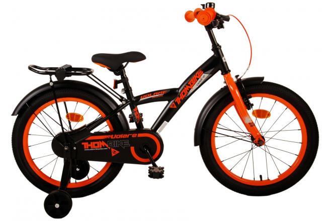 Volare Thombike Children's Bike Boys 18 Inch Black Orange