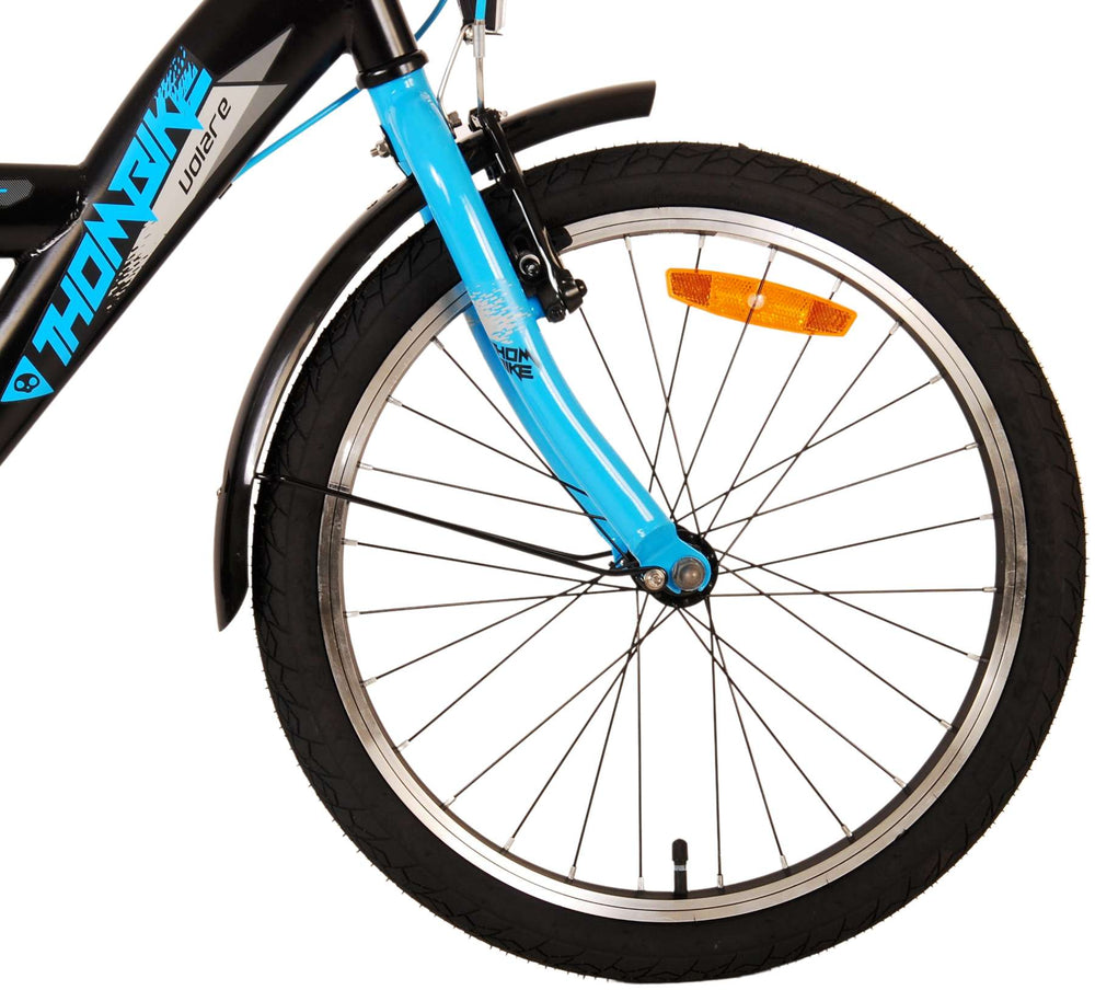 Volare Thombike Kinderbike Jungen 20 Zoll schwarz blau zwei Handbremsen