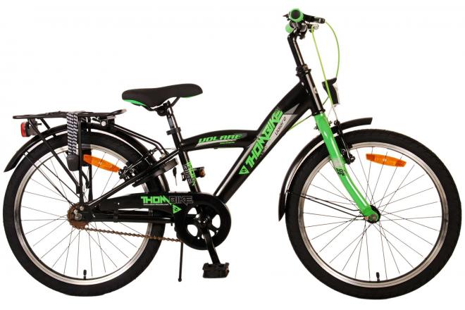 Volare Thombike Kinderbike Jungen 20 Zoll schwarzgrün zwei Handbremsen