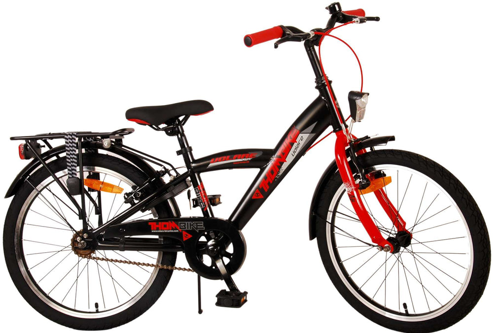 Volare Thombike Kinderbike Jungen 20 Zoll schwarz rote zwei Handbremsen