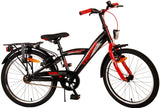 Volare Thombike Kinderbike Jungen 20 Zoll schwarz rote zwei Handbremsen